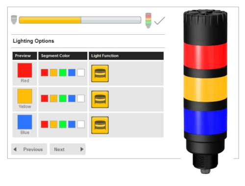 Use Banner’s New Tower Light Configurator Walker Industrial