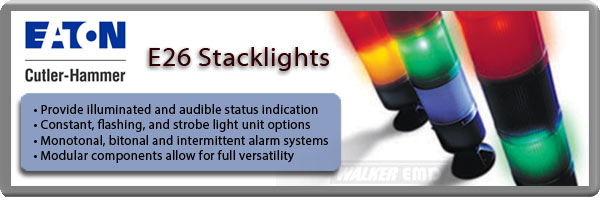 Eaton Cutler Hammer's E26 Modular Stacklights