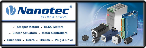 Nanotec stepper motors, bldc motors, motor controllers, linear actuators and much more