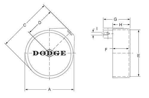 128213 - DODGE 128213 EC-209-X