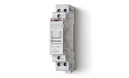 DIN-Rail 24VDC SPST-NO/NC FINDER 20.23.9.024.0000 CONTACTOR DIN-Rail 24VDC SPST-NO/NC FINDER 20.23.9.024.0000 CONTACTOR