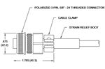 2500030 Red Lion Controls Miscellaneous Products - Connector, 3-Pin