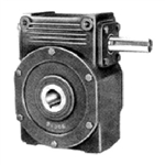 Worm Gear Reducer Model 303 with Adapter Plate Flange