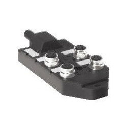 Turck 4MB12Z-4P2-5/S90 4-port J-box; 1 signal per port, Integral cable (U0922-72) 4MB12Z4P25S90