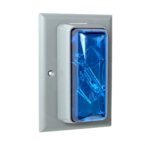 Edwards Signaling Products 89SMSTRB N5 Indoor Surface Mount Strobe Blue 120VAC 50 60Hz 0.090A