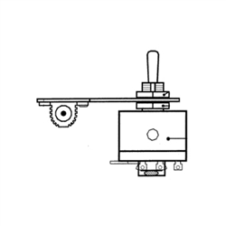 9339 KB Electronics Forward-Brake-Reverse Mechanical Switch