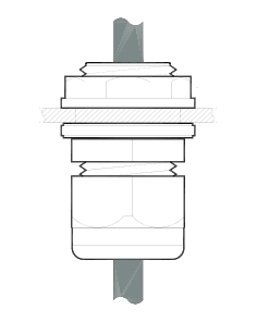 9526 KB Electronics KBAC/DA Liquid Tight Fittings