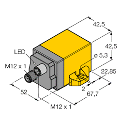 B1N360V-Q42-CNX2-2H1150 - Turck