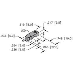 BI2-Q5.5-AN6X6MSPLICED - Turck