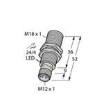 BI7C-EM18-VP6X-H1141 - Turck