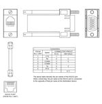 CBLOMR01 Red Lion Controls Cable - G3 / Modular Controller to Omron RS232