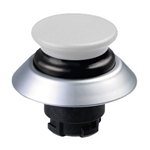 NDLP30GR/WS- Schmersal White NDLP lighted pushbutton with black bellows