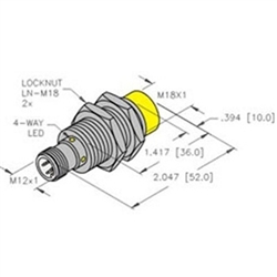 NI12U-EM18-AN6X-H1141/S395 - Turck