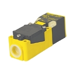 NI20-CP40-FZ3X2/S100 - Turck 40x114mm rectangular sensor, NonEmbeddable,  High Temp. 100 Degrees C, 2-Wire AC/DC (M1377500) (13775)