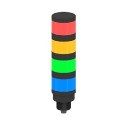 Banner Tl50gyrq Tower Light 3-Color Indicator Voltage 18-30 Vdc Tl50gyrq 
