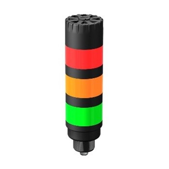 Green//Yellow//Red LED Color 5-Pin European Integral Connection Banner TL50GYRAQ EZ Light Audible LED Tower Light
